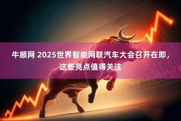 牛顺网 2025世界智能网联汽车大会召开在即，这些亮点值得关注