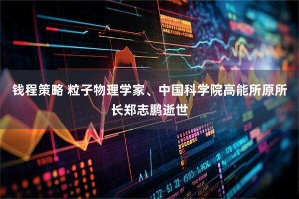 钱程策略 粒子物理学家、中国科学院高能所原所长郑志鹏逝世
